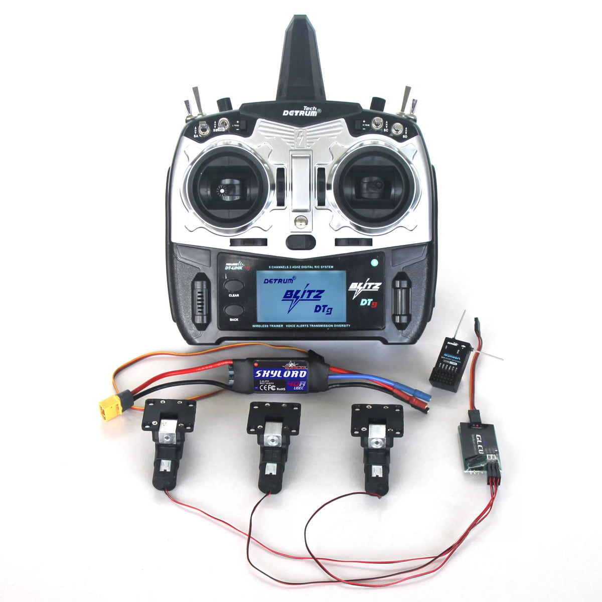Programming Transmitter Detrum Blitz DT9 9CH Smart Programming/Telemetry Transmitter
