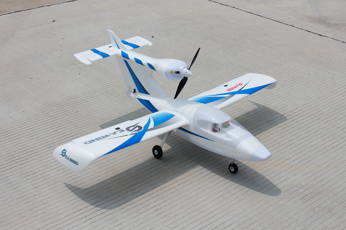 Dynam Seawind Blue RC Seaplane 1220mm Wingspan w Floats