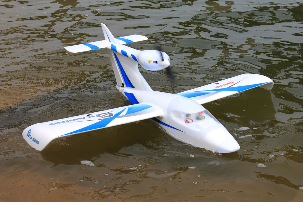 Dynam Seawind Blue RC Seaplane 1220mm Wingspan w/ Floats