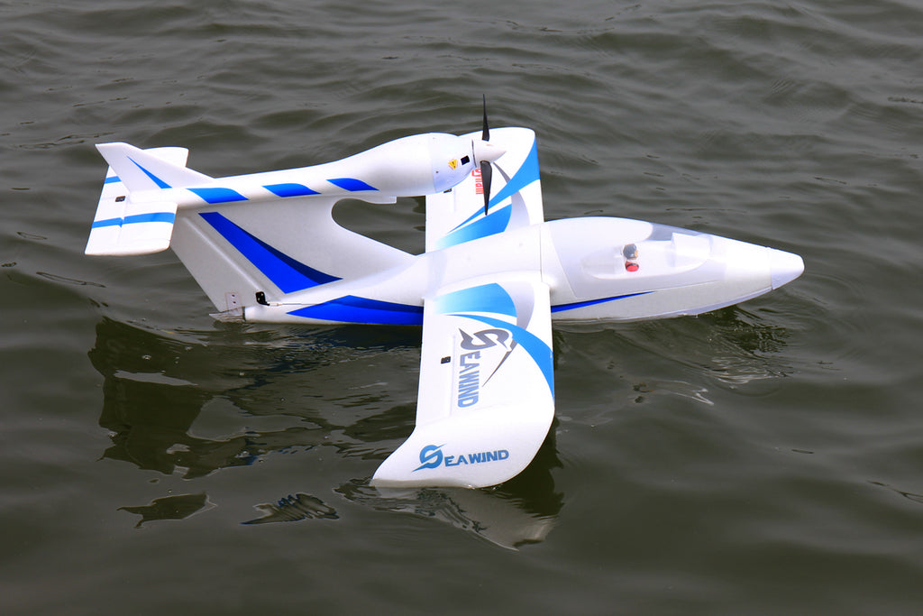 Seaplane Kit Dynam Seawind Blue RC Seaplane 1220mm Wingspan w/ Floats