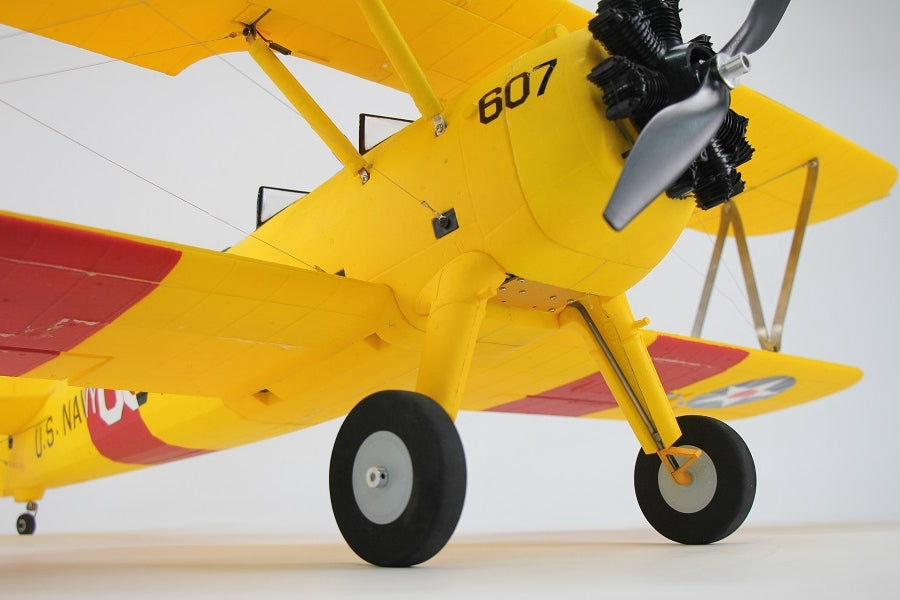 Dynam Stearman PT 17 Yellow 4S RC Biplane 1300mm