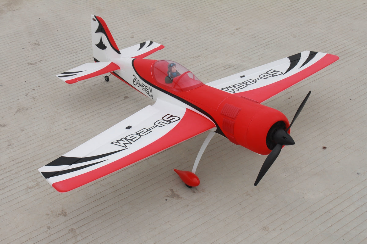 Dynam スホーイ SU-26M V2 レッド 4S エアロバティック 3D スポーツ