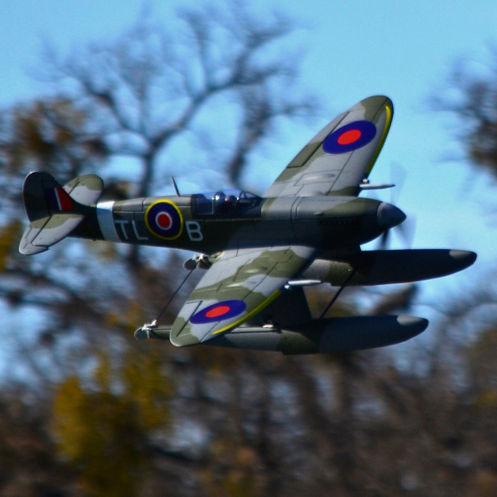 Dynam Supermarine Spitfire MK.VB 4S RC Warbird Float Plane