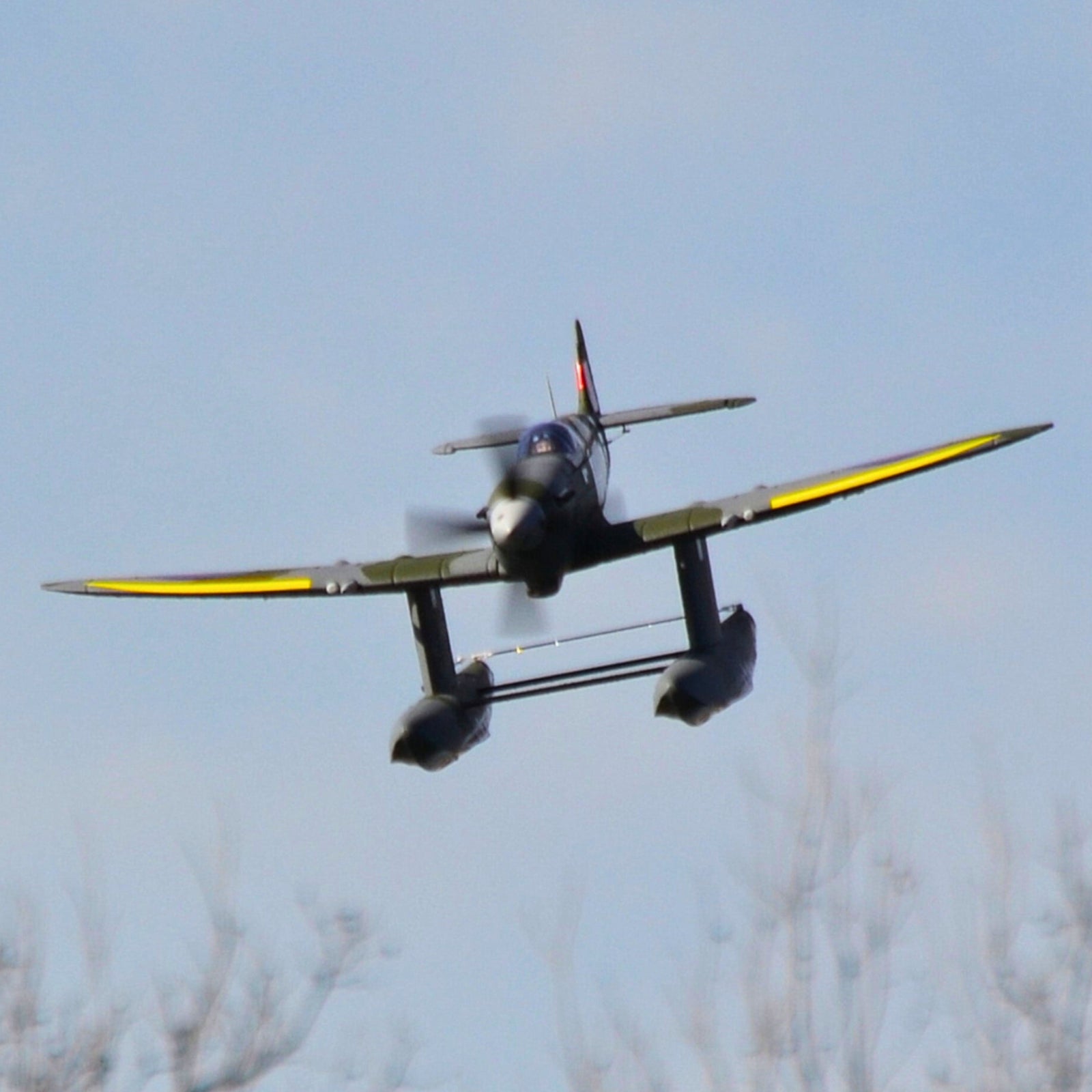 Dynam Supermarine Spitfire MK.VB 4S RC Warbird Float Plane
