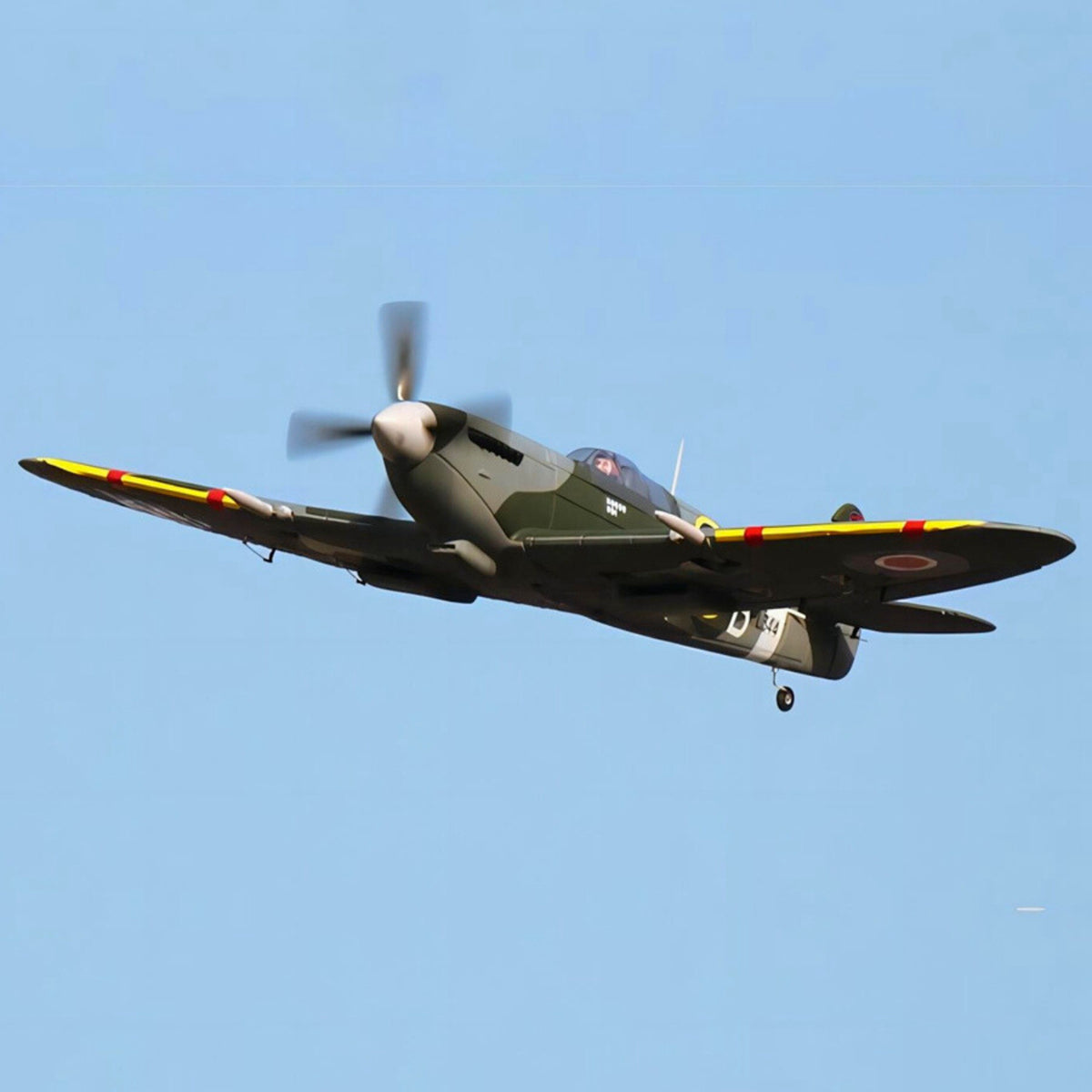 Dynam Supermarine Spitfire V3 RC Warbird Plane 1200mm Wingspan w/ Flaps
