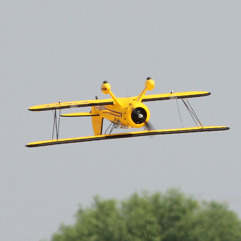 Dynam Waco YMF-5D V2 Yellow 4S RC Biplane 1300mm