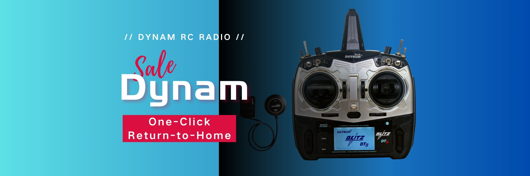 Dynam_Detrum_RC_Radio_Transmitter_One-Click_RTH_Banner